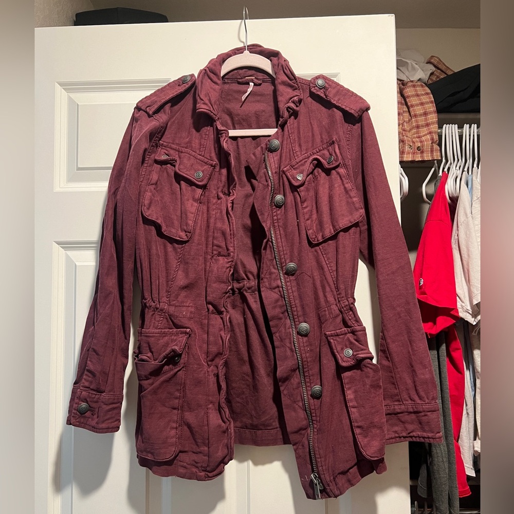 Free People utility jacket